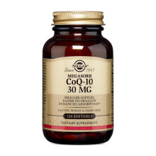 Potent CoQ-10: Each softgel contains 30mg of Coenzyme Q-10, a vital antioxidant. 120's