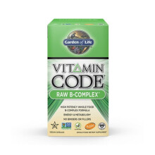 Garden of Life Vitamin Code Raw B Complex 120 Capsules Whole Food Vitamin B Complex for Mental and Physical Energy and Stress Response