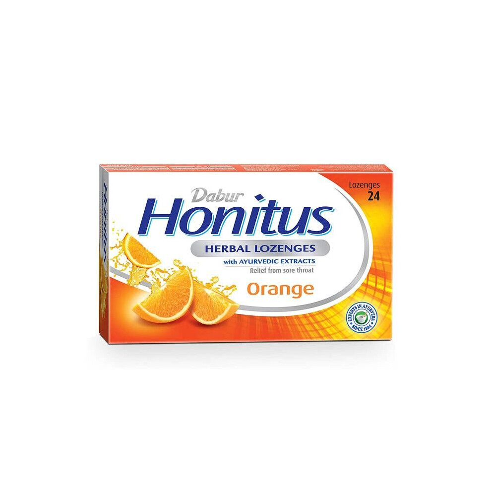 Dabur Honitus Herbal Lozenges Orange 24'S