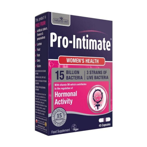 Natures Aid Natures Aid Pro Intimate 15 Billion 45's Capsules