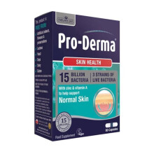 Natures Aid Pro Derma 15 Billion 60 Capsules Daily Microbiome Support with Specific Good Bacteria for Healthy Skin and Digestion