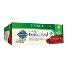 Garden of Life Organic Perfect Food Green Superfood 12 Bars per Carton Delicious Plant Based Protein and Nutrient Rich Energy Snack