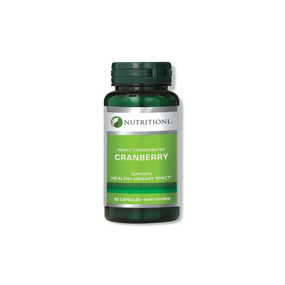 Nutritionl Cranberry Highly Concentrated Capsules 60'S