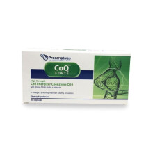 Prescriptives CoQ Forte 30 Capsules Coenzyme Q10 Supplement for Heart Health, Energy & Antioxidant Support