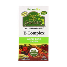 Natures Plus Garden B-Complex Capsules (Vegan) 60 Capsules