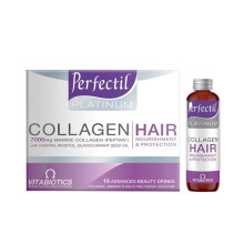 Vitabiotics Perfectil Platinum Collagen Hair Drinks Nourish Your Hair 50 ml x 10's