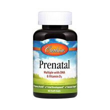 Carlson Prenatal Multi With DHA 60 Softgels