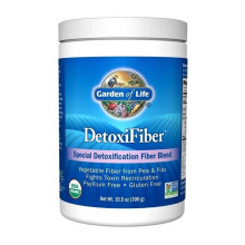 Garden of Life Organic Detox Fiber 300 g Plant-Based Fiber Supplement for Digestive Health, Gut Cleanse & Regularity