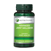 Nutritionl Advanced Joint Wellness 60 Capsules Advanced Formula with Glucosamine and Chondroitin to Support Mobility and Joint Health