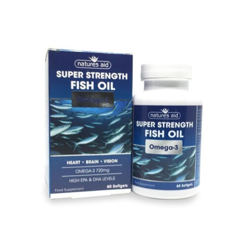 Natures Aid Natures Aid Super Strength Omega 3 60's Softgel