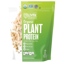 BetterBody Foods Organic Plant Protein 360 g Vegan Protein Powder with Amino Acids and BCAAs for Muscle Support Recovery and Daily Nutrition