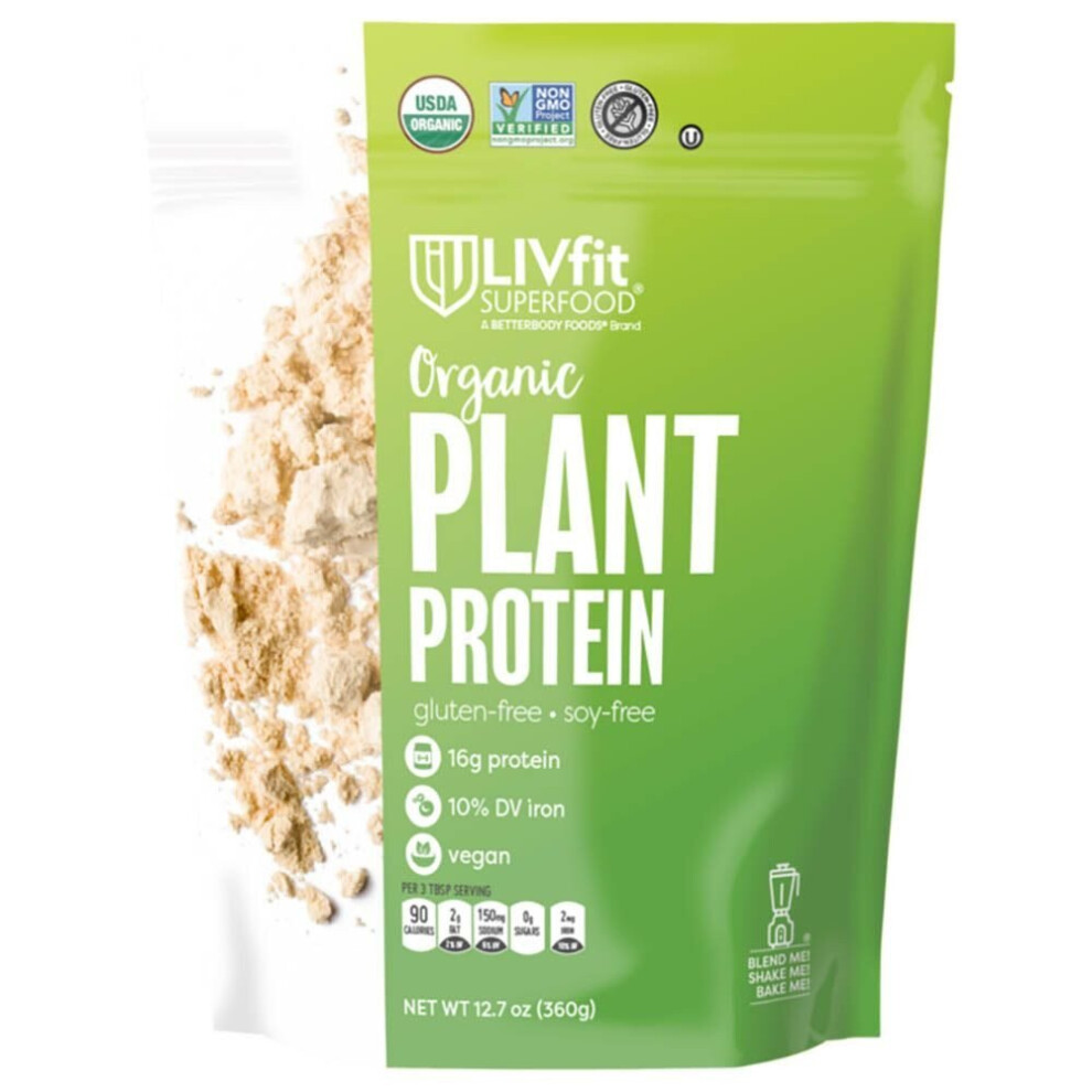 BetterBody Foods Organic Plant Protein 360 g