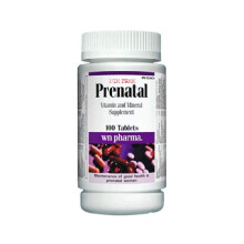 Webber Naturals Prenatal Vitamin 100's