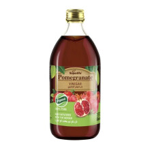 Superlife Organic Pomegranate Vinegar 500 ml Pure Unfiltered Liquid with Mother for Digestive Support Immunity and Overall Wellness