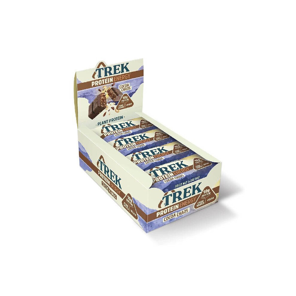 Trek Cocoa Chaos Bar 55 g 16 Count