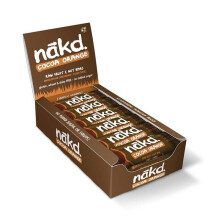Nakd Cocoa Orange Bar 35 g 18 Count Natural Snack Bars for Energy, Healthy Digestion & On-the-Go Nutrition