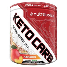 Nutrabolics Ketocarb Peach Mango 420 g Keto Friendly Carb Alternative Supplement for Energy, Endurance & Workout Performance