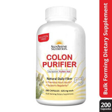 Sunshine Nutrition Colon Purifiers Gentle Digestive Cleanse 200 Capsule