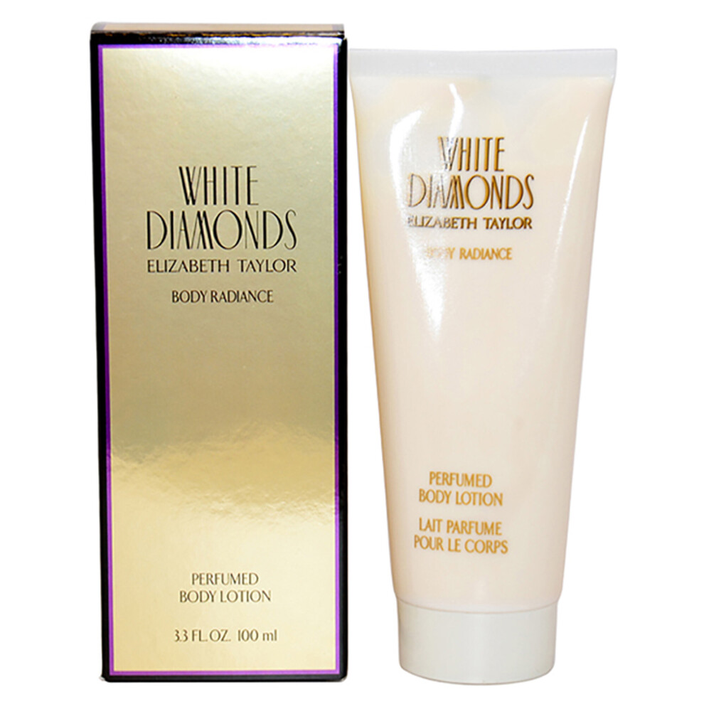 Elizabeth Taylor White Diamonds For Women 3.3 oz Body Lotion