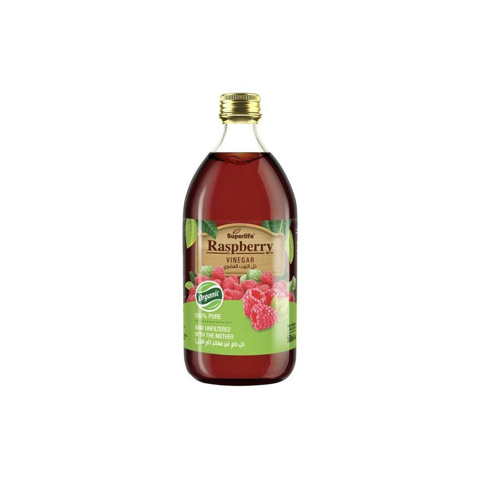 Superlife Organic Raspberry Vinegar 500 Ml