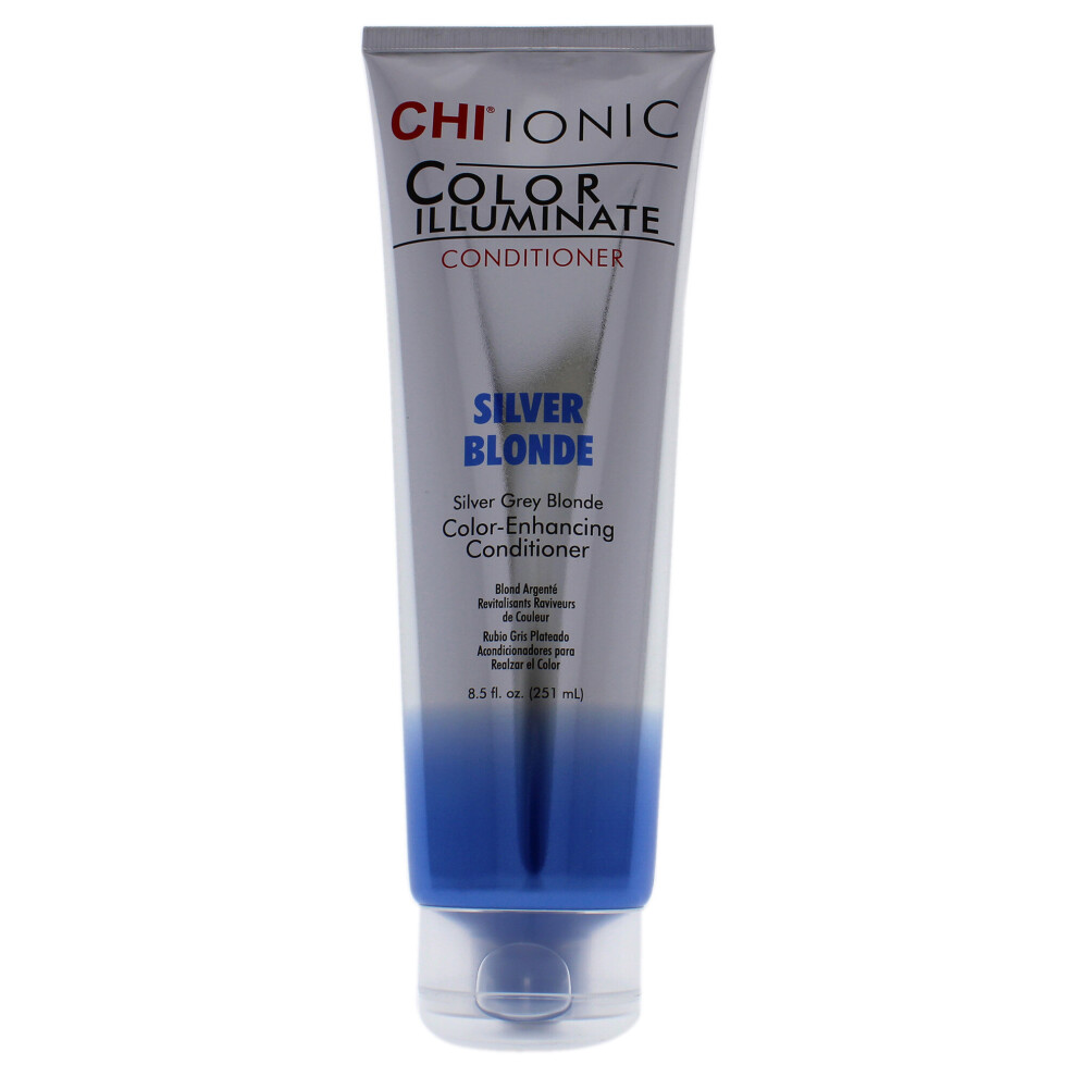 Chi Silver Ionic Color Illuminate - Blonde Conditioner For Unisex 8.5 Oz
