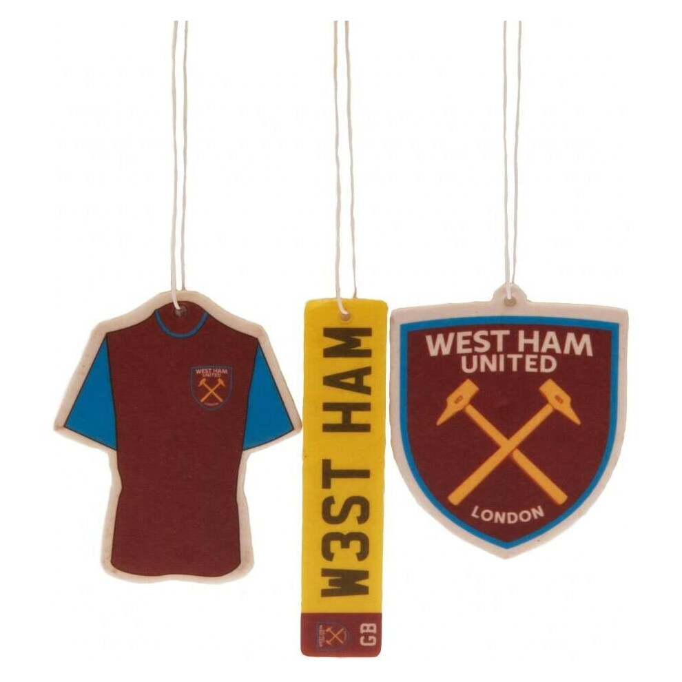 West Ham United FC 3pk Air Freshener