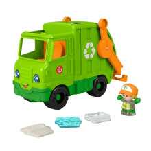 Fisher Price Little People Recyclingwagen Veelkleurig