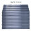 Living And Home 12 pcs Metal Corrugated Roofing Sheet Roof Sheet for Garden Storage Shed, Charcoal Black, L 129 cm x W 45 cm x T 0.27 mm 4