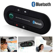 (Black) Car Kit Bluetooth Hands-free Speaker Phone for 4.1 Version In Car Kit Visor