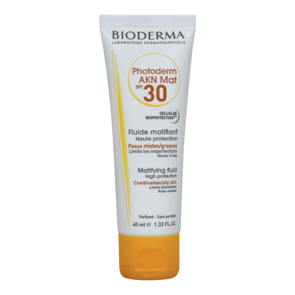 Mattify and Protect Skin: Bioderma Photoderm AKN Mat SPF30 Fluid 40 mL