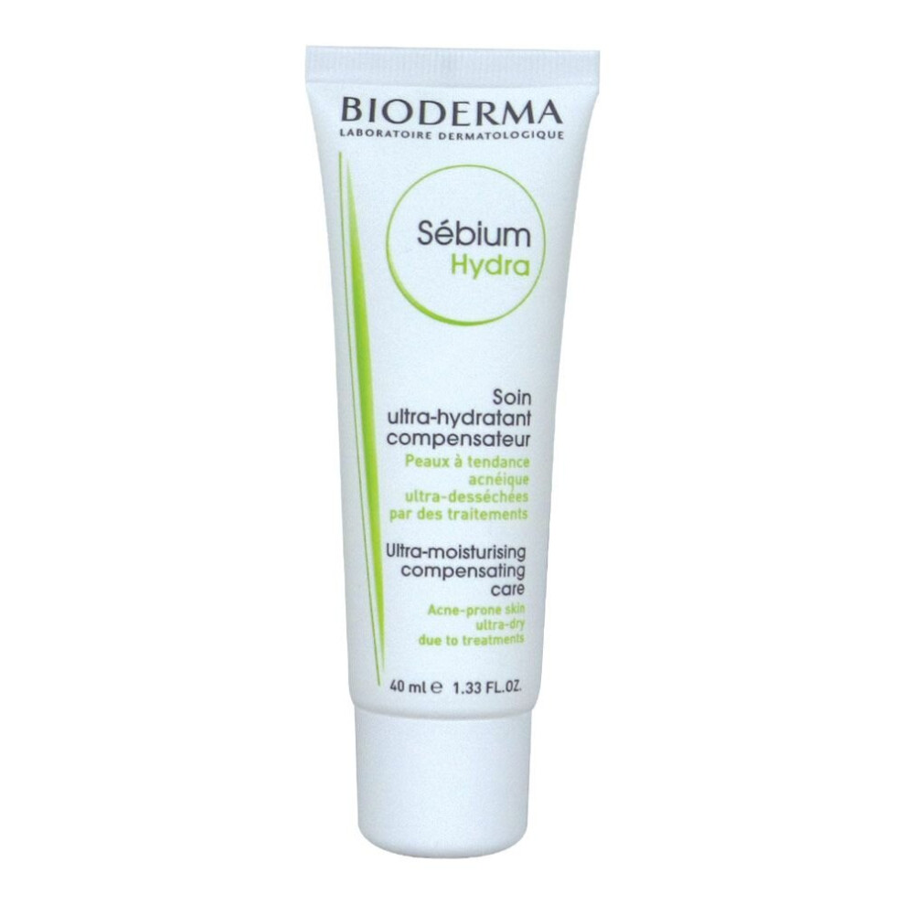 Bioderma Cream Sebium Hydra Ultra-Moisturising For Oily & Acne Prone Skin 40Ml