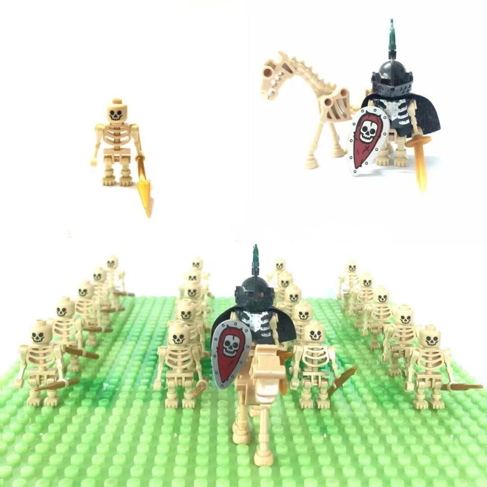 (Style # 05) 21pcs Star Wars Skeleton Army Figure Toys Fit Lego