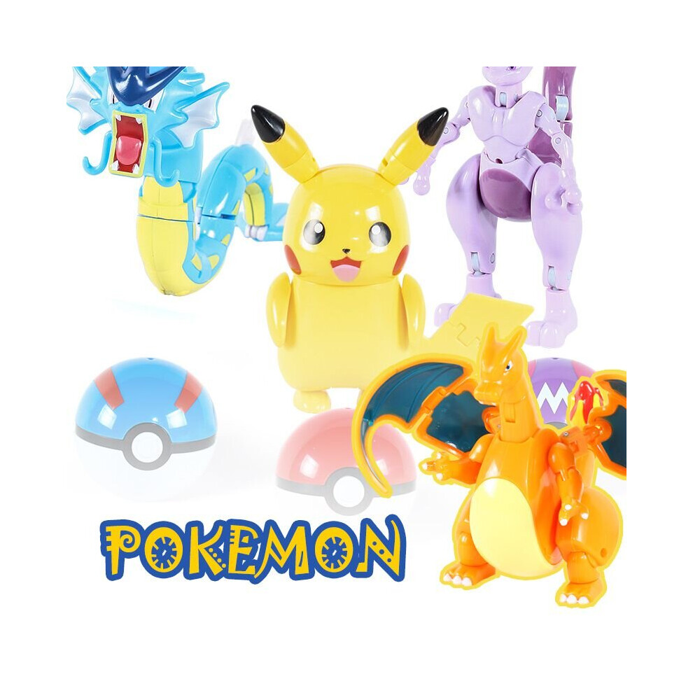 Things Pixie Ball Pokemon Transformation Egg Pikachu Flamethrower New Toys on OnBuy