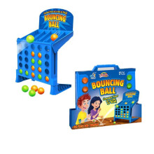 (Bouncing Ball) Bouncing Ball Shots Board Game Family With Kid Age 3-5 Party Children Bounce Off