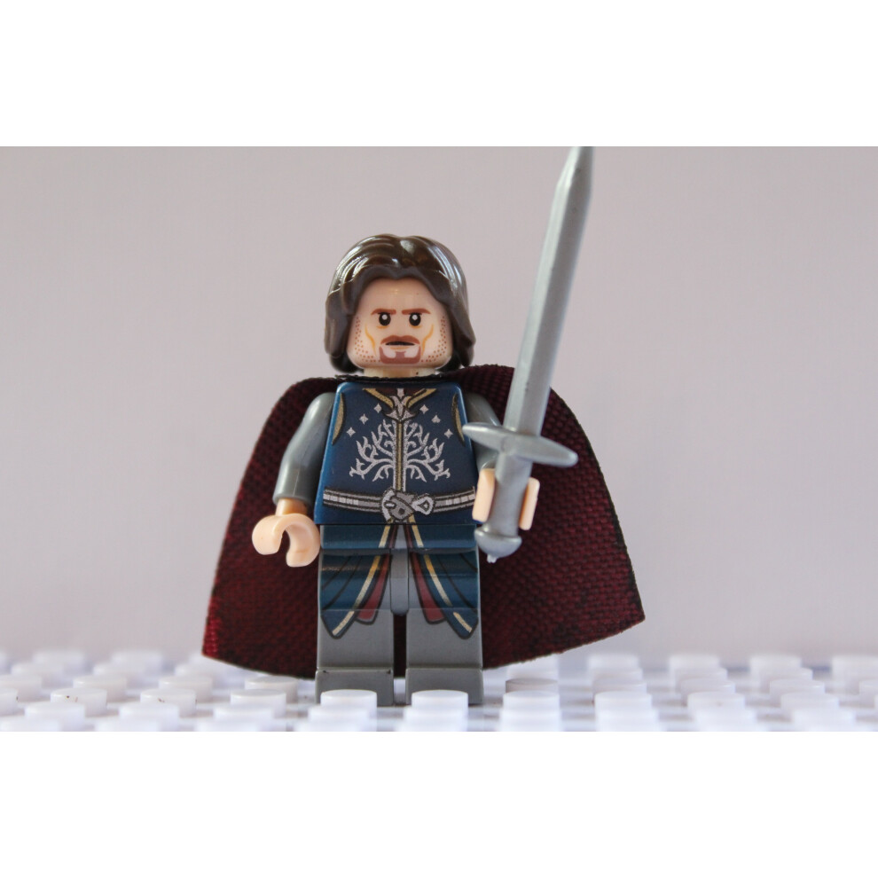 (aragorn) Lord Of The Rings Hobbit Toy Mini Figures Fit Lego