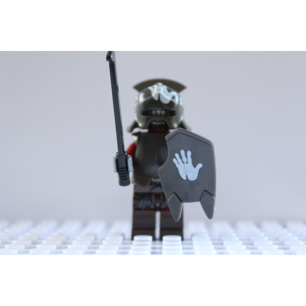 (uruk hai orc) Lord Of The Rings Hobbit Toy Mini Figures Fit Lego