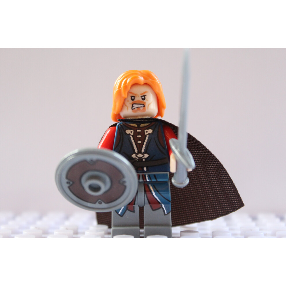 Novelty Gifts Uk (Boromir) Lord Of The Rings Hobbit Toy Mini Figures Fit Lego