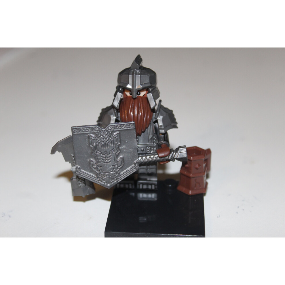 Novelty Gifts Uk (Gimli) Lord Of The Rings Hobbit Toy Mini Figures Fit Lego