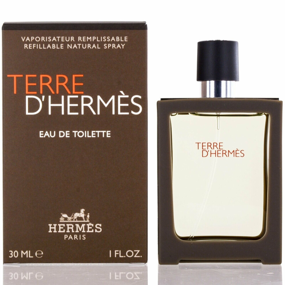 Terre D'Hermes Hermes Edt Spray Refillable 1.0 Oz (30 Ml) For Men