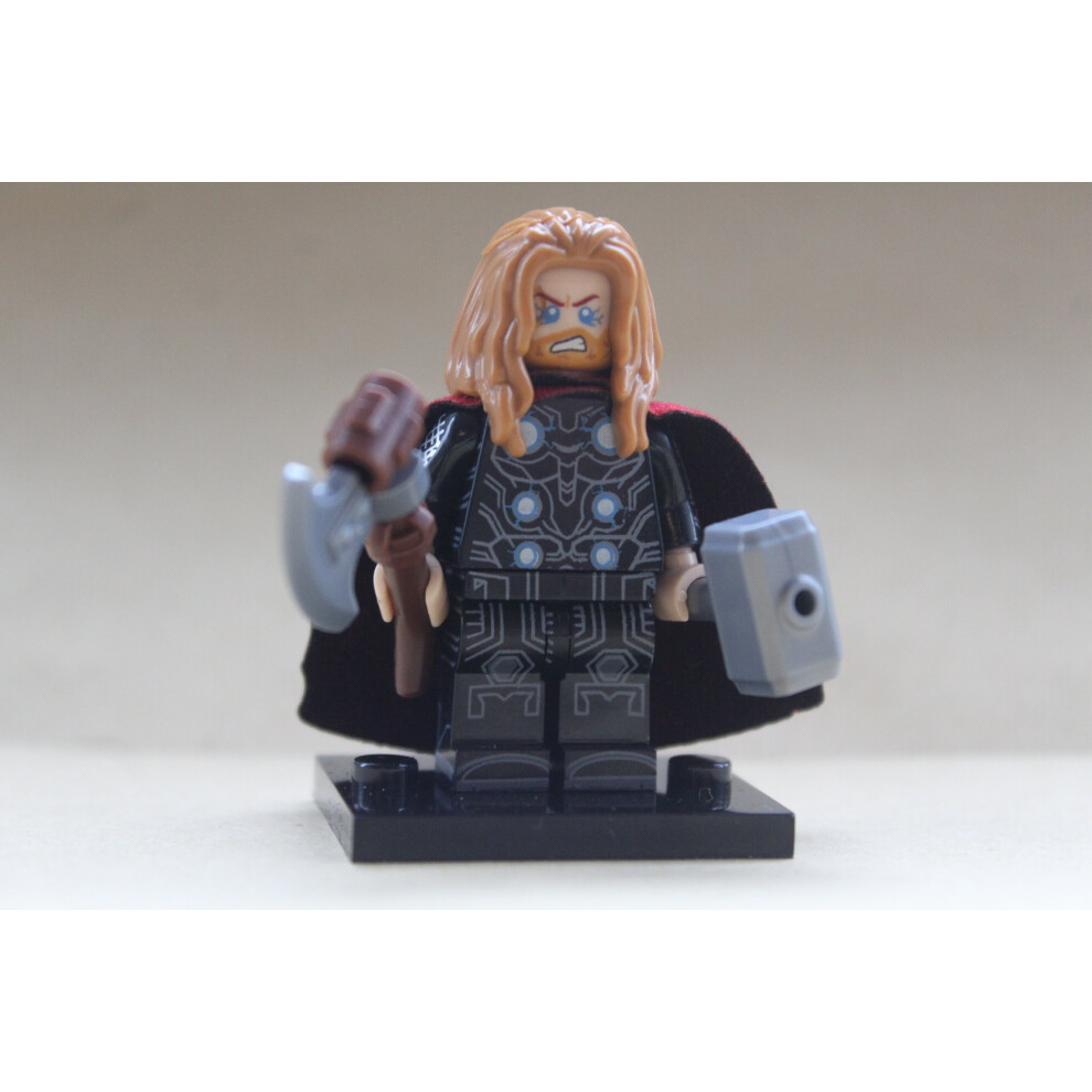 (thor end game) Marvel Super Heroes Avengers Mini Figures Fit Lego