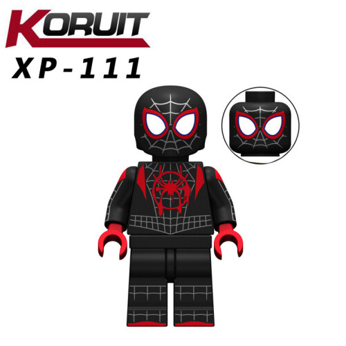 8PCS Spiderman parallel universe Mini figures Building Block Toy 1