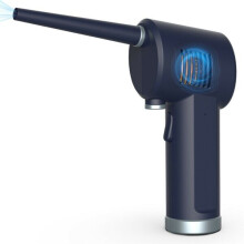 (Blue-Air duster) Cordless Electric High Pressure Air Duster - Computer Cleaner Blower - Keyboard Cleaner - Electronic Devices and Laptop Cleaner