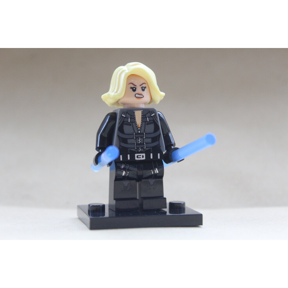 (black widow) Marvel Super Heroes Avengers Mini Figures Fit Lego