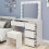 (Melody) Dressing Table Set with Hollywood LED Mirror 1