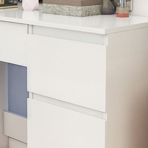 (Melody) Dressing Table Set with Hollywood LED Mirror 1
