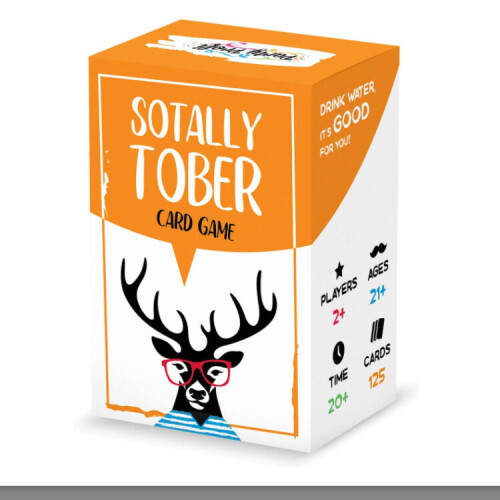 Sotally Tober Drikkespill – Festkortspill for voksne