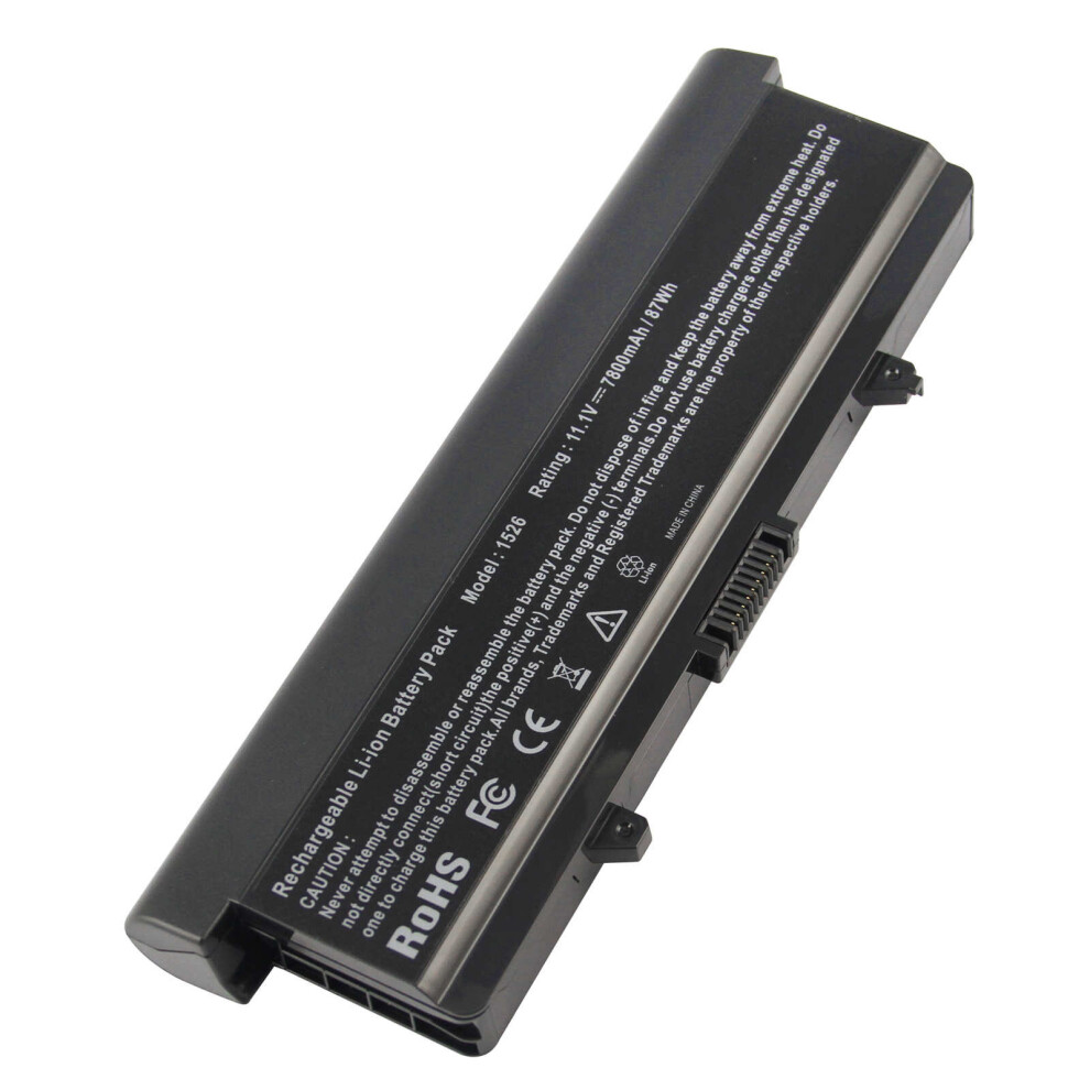 FUTUREBATT Laptop Battery for Dell Inspiron 1525 1526 1545 1546 Vostro 500 GP952 M911G 11.1V 7800mAh