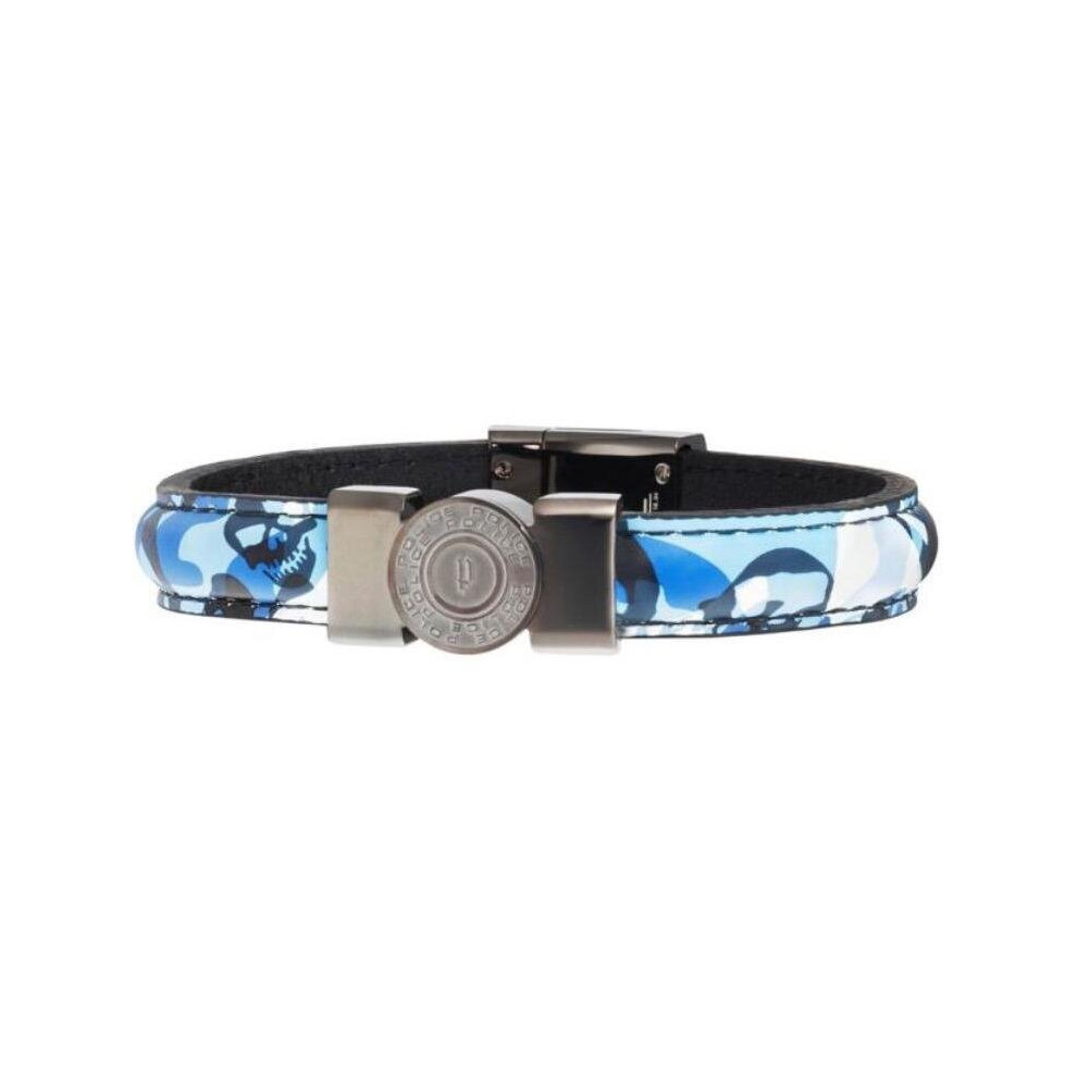 POLICE JEWELS SHOOTER Men's Bracelet Blue PJ.25556BLU_03-S
