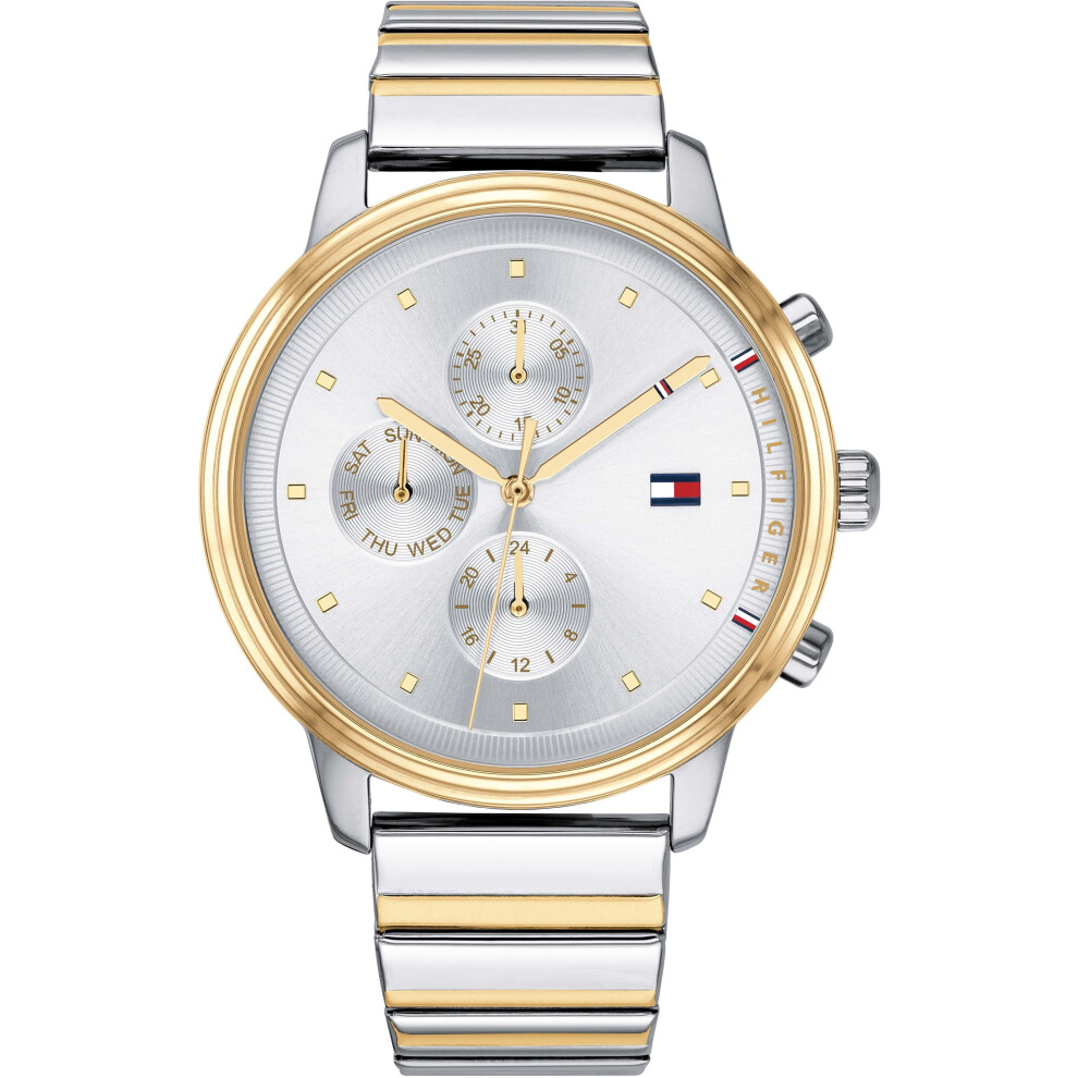 Tommy Hilfiger Blake 1781908 Women's Stainless Steel Watch, 38Mm, Quartz, Day/Date/24H, 3 Atm