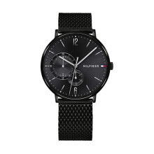 TOMMY HILFIGER Montre 1791507 – Élégance et précision, boîtier 40 mm, verre minéral, mouvement quartz, 3 ATM